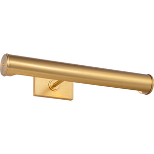 Azer 18" Picture Light Burnished Brass - Visual Comfort Wall Lights