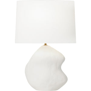 Broxton Medium Table Lamp Matte White Ceramic - Visual Comfort Table Lamps