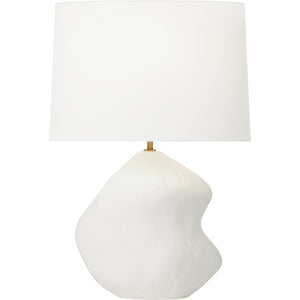Broxton Medium Table Lamp Matte White Ceramic - Visual Comfort Table Lamps