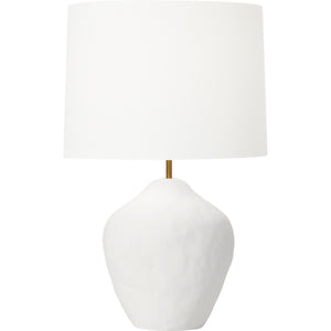 Cadley Medium Table Lamp Matte White Ceramic - Visual Comfort Table Lamps