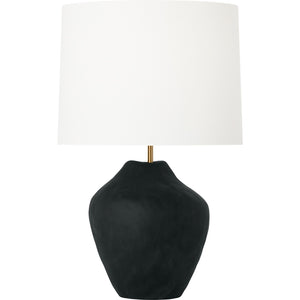 Cadley Medium Table Lamp Matte White Ceramic - Visual Comfort Table Lamps