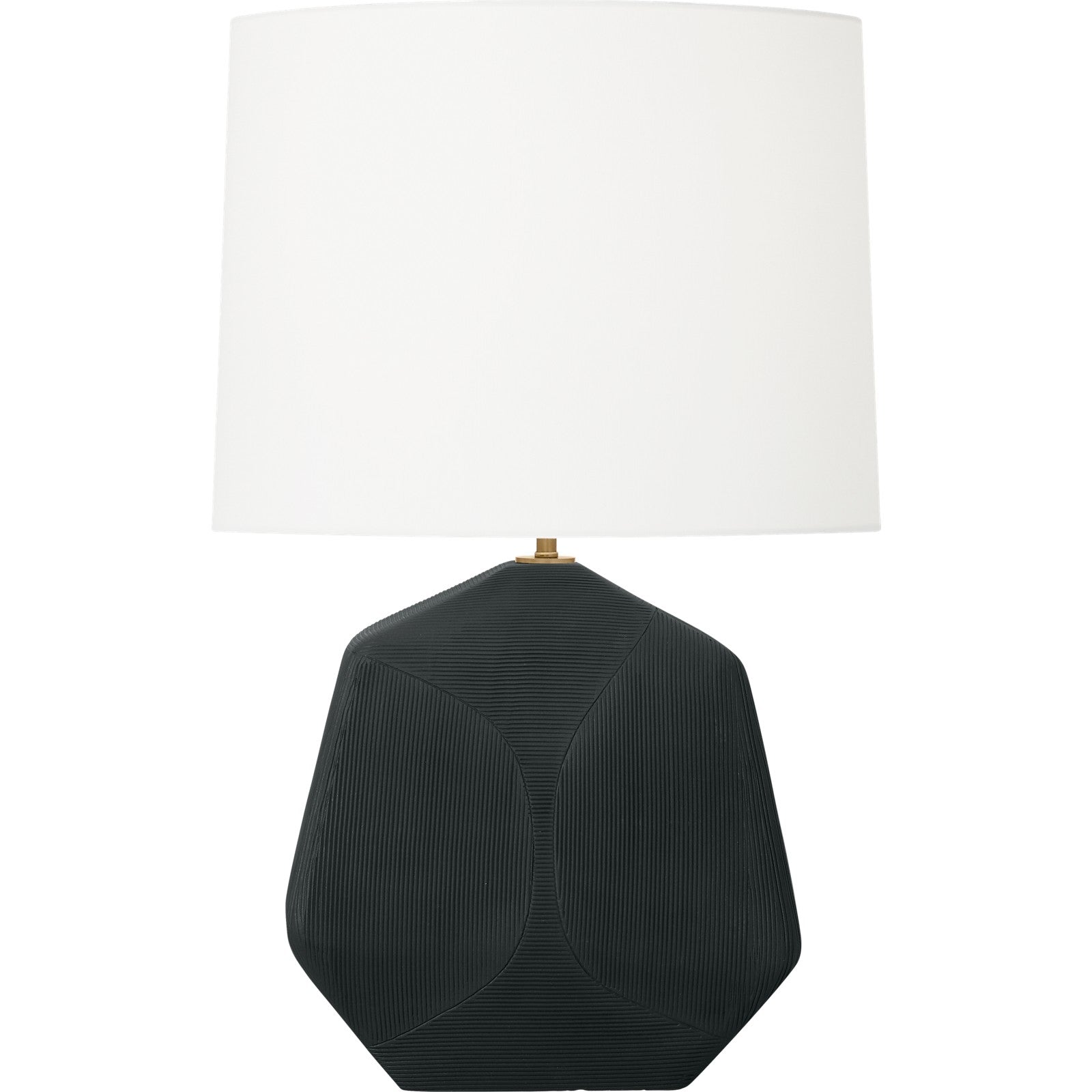Tallulah Medium Table Lamp Matte White Ceramic - Visual Comfort Table Lamps