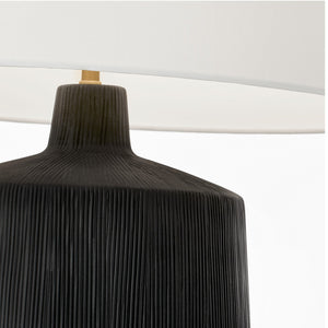 Panola Medium Table Lamp Matte White Ceramic Bulbs Inc - Visual Comfort Table Lamps