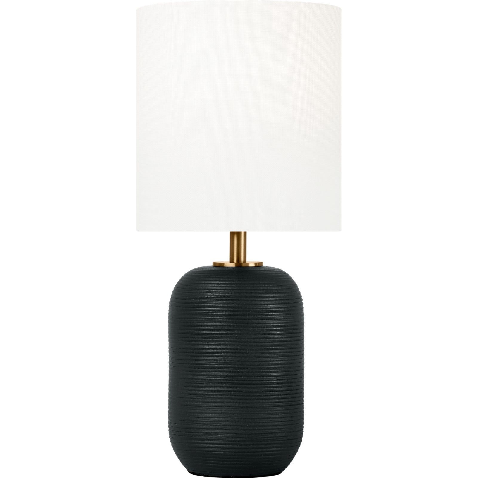 Fanny Small Table Lamp Matte White Ceramic - Visual Comfort Table Lamps