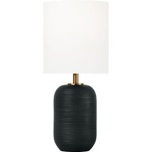 Fanny Small Table Lamp Matte White Ceramic - Visual Comfort Table Lamps