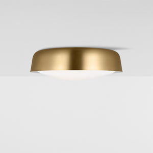 Draper Large Flush Mount Burnished Brass - Visual Comfort Ceiling Lights