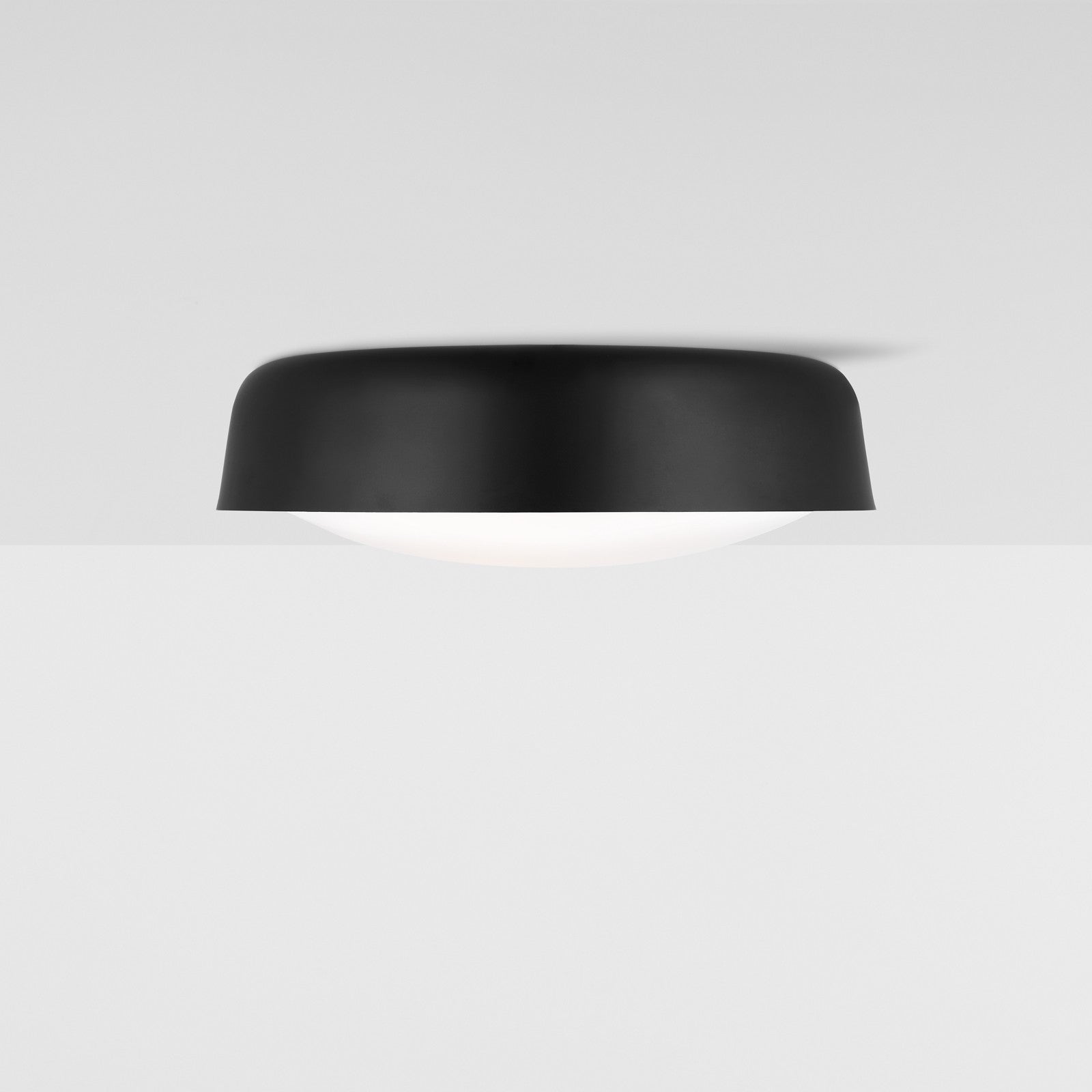 Draper Large Flush Mount Burnished Brass - Visual Comfort Ceiling Lights