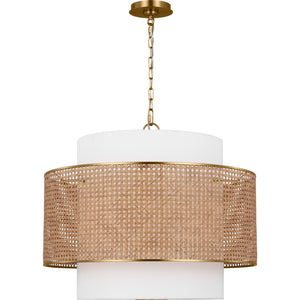 Sawyer Pendant Polished Nickel - Visual Comfort Ceiling Lights