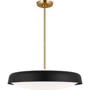 Draper Extra Large Pendant in Burnished Brass - Visual Comfort Ceiling Lights