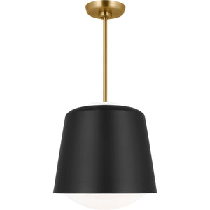 Draper Small Pendant in Burnished Brass - Visual Comfort Ceiling Lights