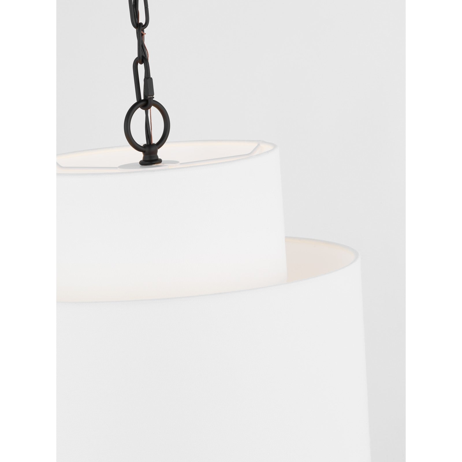 Sawyer Small Hanging Shade Burnished Brass - Visual Comfort Ceiling Lights