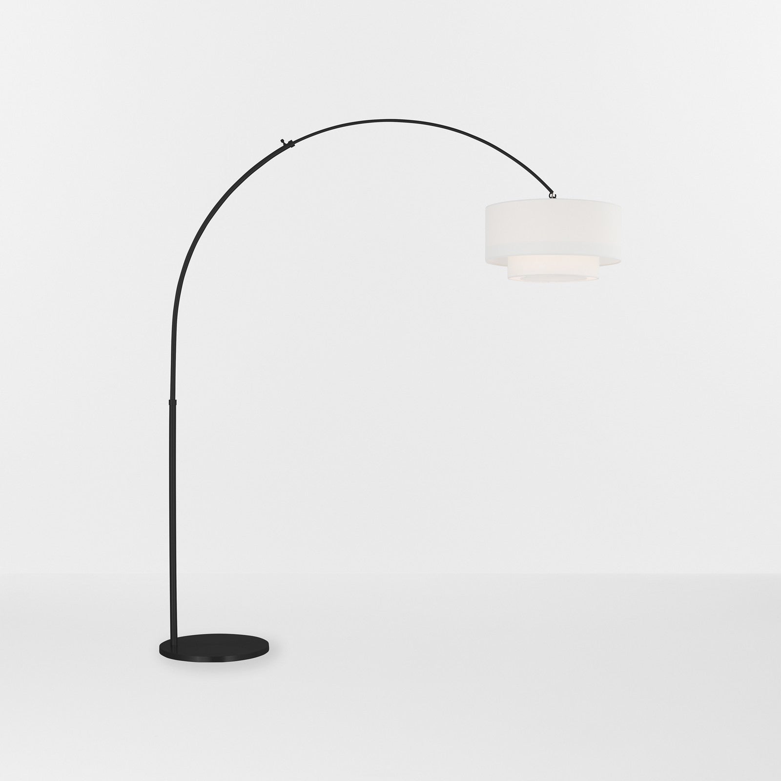 Sawyer Floor Lamp Polished Nickel - Visual Comfort Floor Lamps