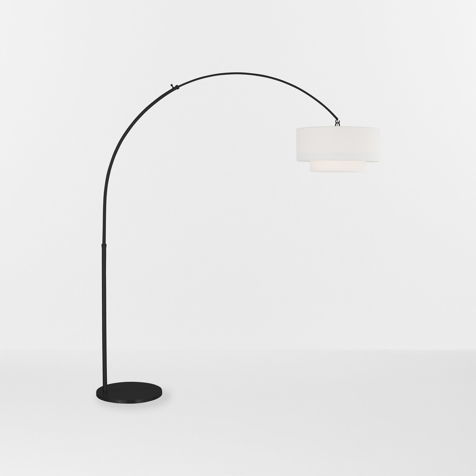 Sawyer Floor Lamp Polished Nickel - Visual Comfort Floor Lamps