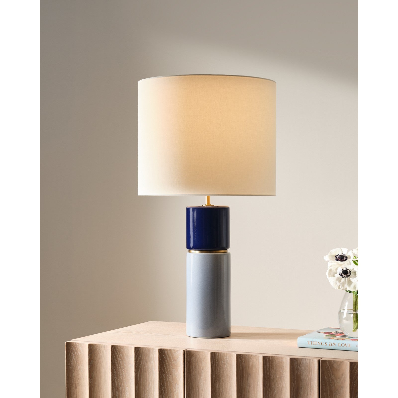 Cade Large Table Lamp Black Bulbs Inc - Visual Comfort Table Lamps