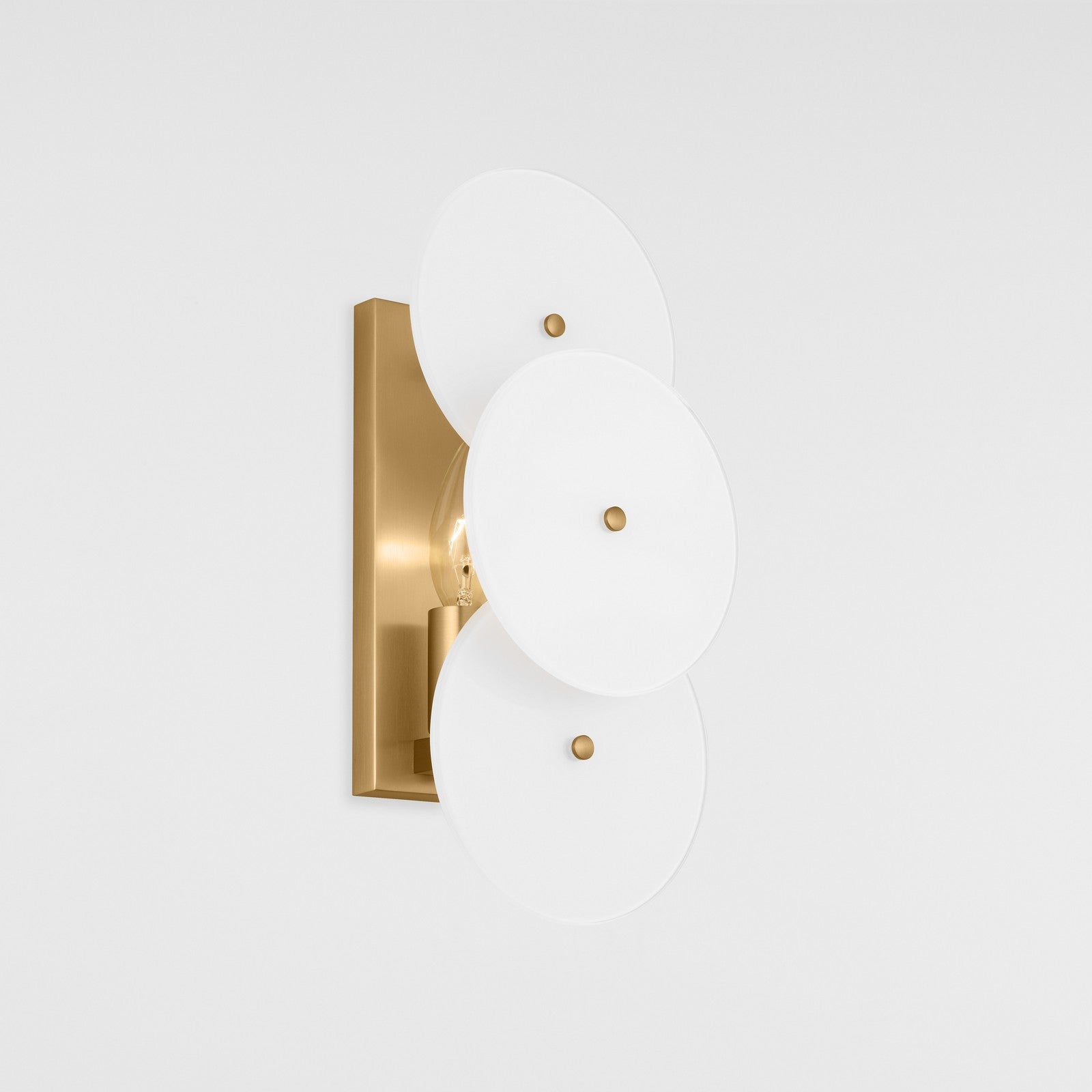 Emery Small Sconce Burnished Brass - Visual Comfort Wall Lights