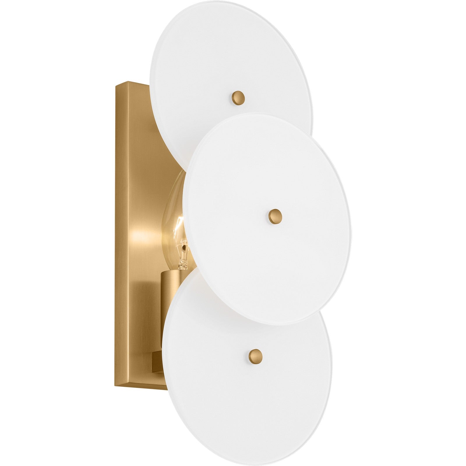 Emery Small Sconce Burnished Brass - Visual Comfort Wall Lights
