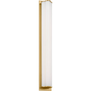 Freya Large Vanity Burnished Brass Bulbs Inc - Visual Comfort Wall Lights