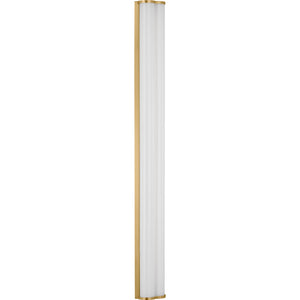 Freya Large Vanity Burnished Brass Bulbs Inc - Visual Comfort Wall Lights