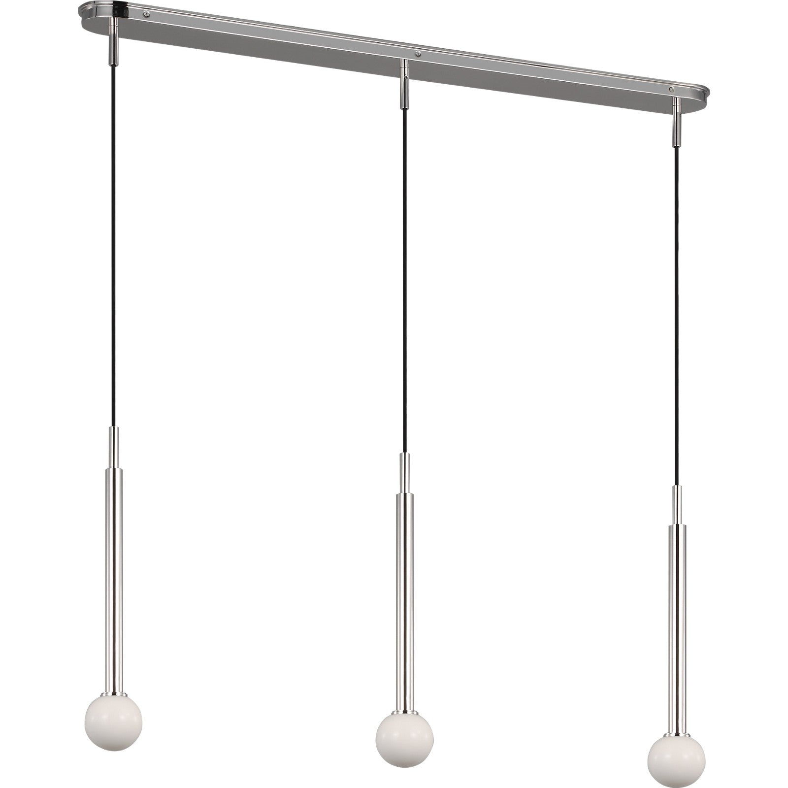 Nodes Small Linear Pendant Burnished Brass - Kelly Wearstler Ceiling Lights