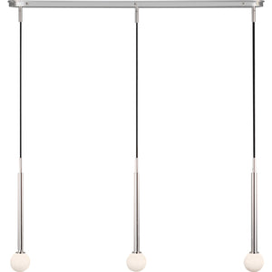 Nodes Small Linear Pendant Burnished Brass - Kelly Wearstler Ceiling Lights