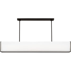 Velero Large Linear Chandelier Aged Iron Bulbs Inc - Kelly Wearstler Ceiling Lights
