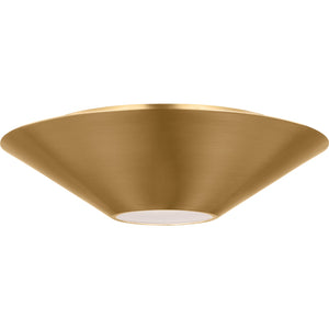 Echo Medium Flush Mount and Sconce Burnished Brass Bulbs Inc - Kelly Wearstler Ceiling Lights