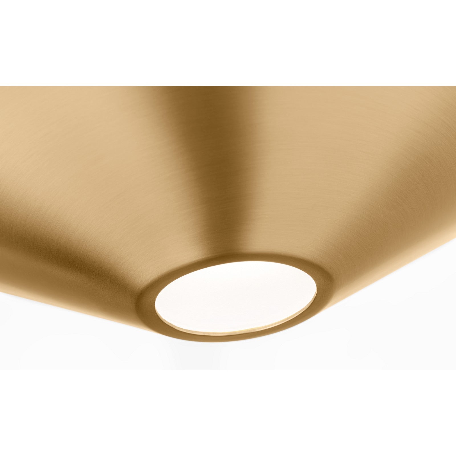 Echo Small Flush Mount and Sconce Burnished Brass Bulbs Inc - Kelly Wearstler Ceiling Lights