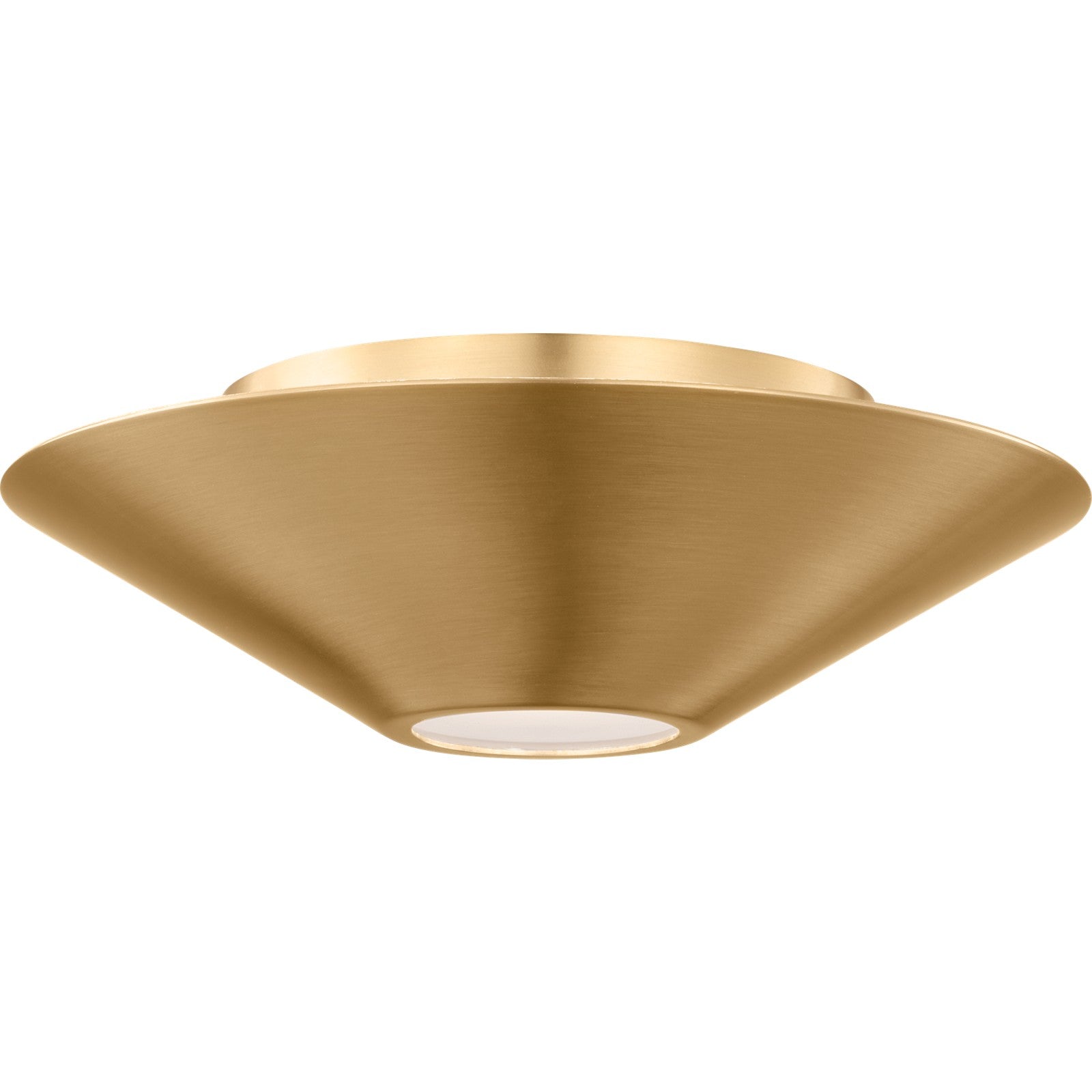 Echo Small Flush Mount and Sconce Burnished Brass Bulbs Inc - Kelly Wearstler Ceiling Lights
