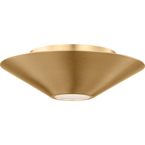 Echo Small Flush Mount and Sconce Burnished Brass Bulbs Inc - Kelly Wearstler Ceiling Lights