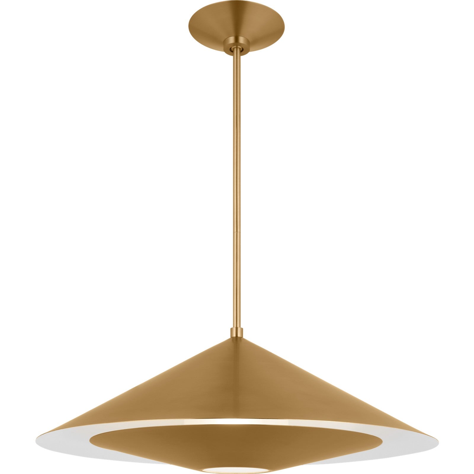 Echo Medium Pendant Burnished Brass - Kelly Wearstler Ceiling Lights