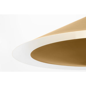 Echo Large Pendant Burnished Brass - Kelly Wearstler Ceiling Lights
