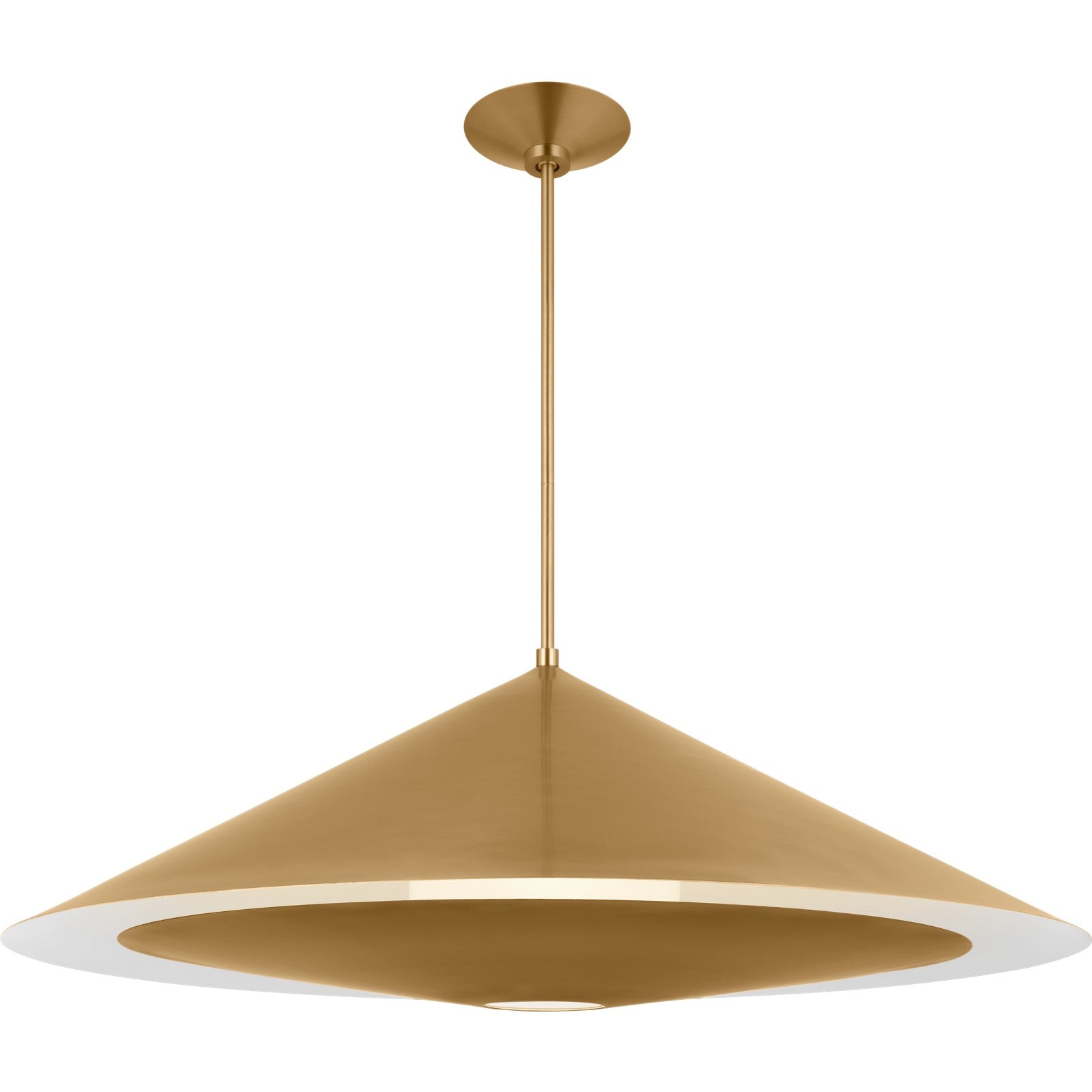 Echo Large Pendant Burnished Brass - Kelly Wearstler Ceiling Lights
