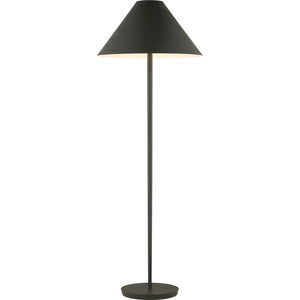 Contra Medium Floor Lamp Matte Charcoal Black - Kelly Wearstler Floor Lamps