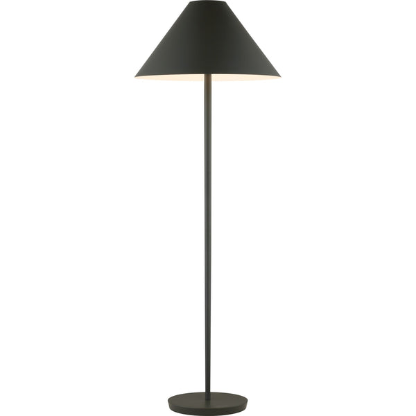 Contra Medium Floor Lamp Matte Charcoal Black - Kelly Wearstler Floor Lamps