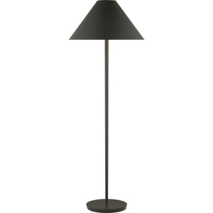 Contra Medium Floor Lamp Matte Charcoal Black - Kelly Wearstler Floor Lamps