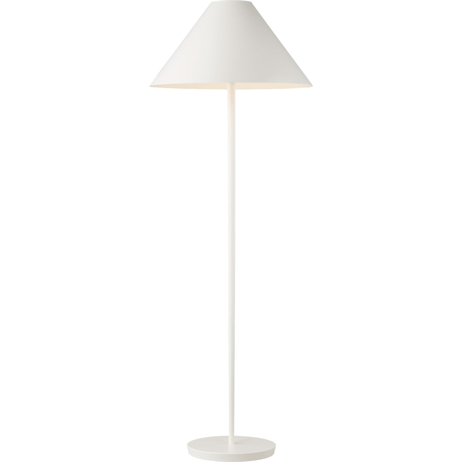 Contra Medium Floor Lamp Matte Charcoal Black - Kelly Wearstler Floor Lamps