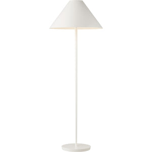 Contra Medium Floor Lamp Matte Charcoal Black - Kelly Wearstler Floor Lamps