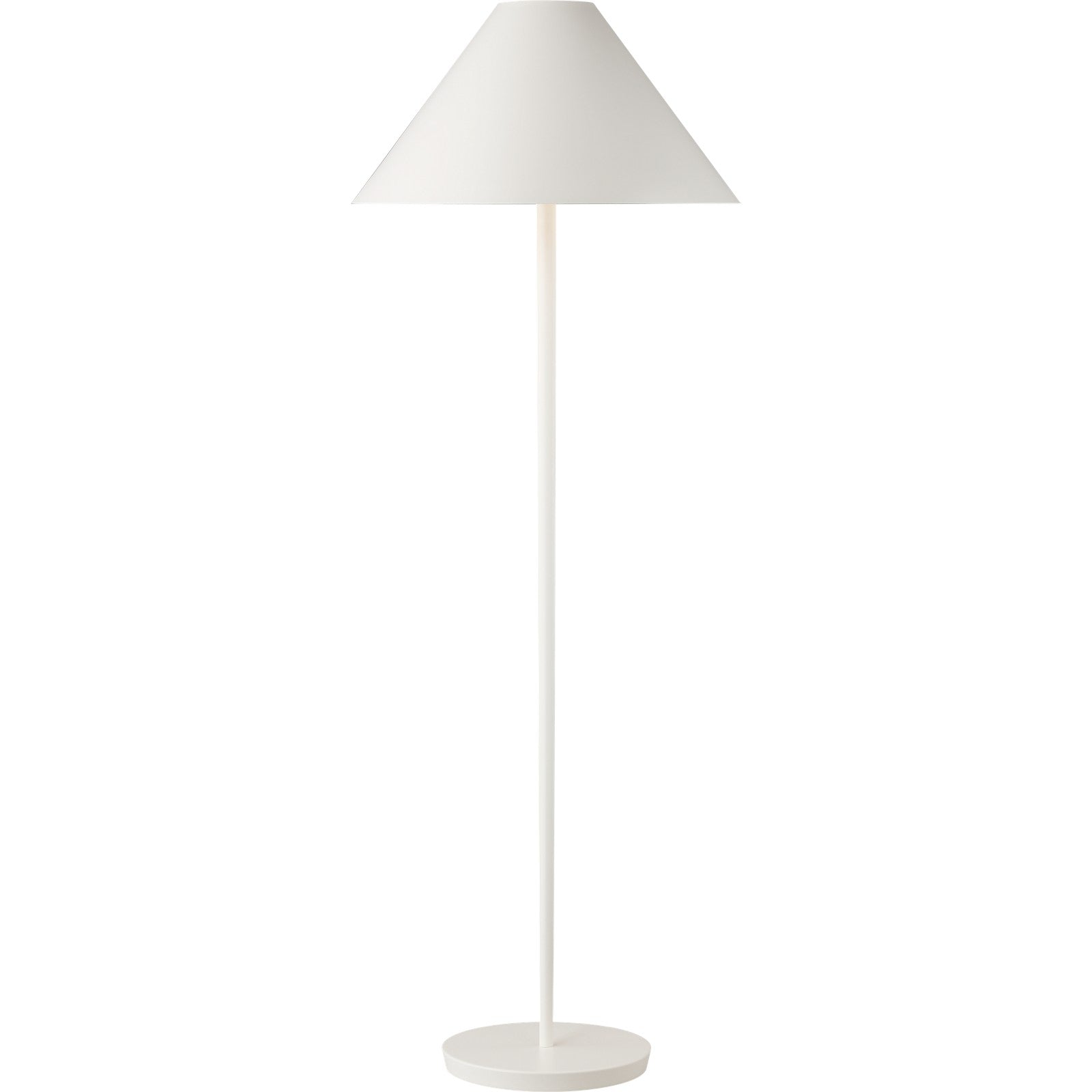 Contra Medium Floor Lamp Matte Charcoal Black - Kelly Wearstler Floor Lamps