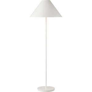 Contra Medium Floor Lamp Matte Charcoal Black - Kelly Wearstler Floor Lamps