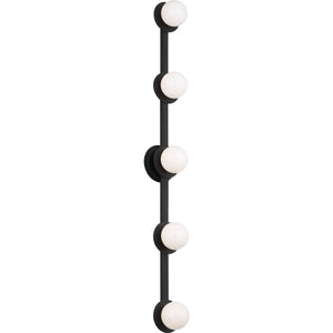 Nodes Extra Large Vanity Midnight Black - Kelly Wearstler Wall Lights