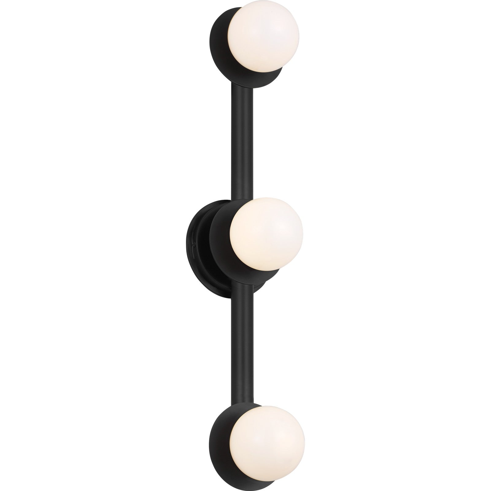Nodes Large Vanity Midnight Black - Kelly Wearstler Wall Lights