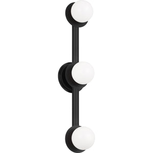 Nodes Large Vanity Midnight Black - Kelly Wearstler Wall Lights