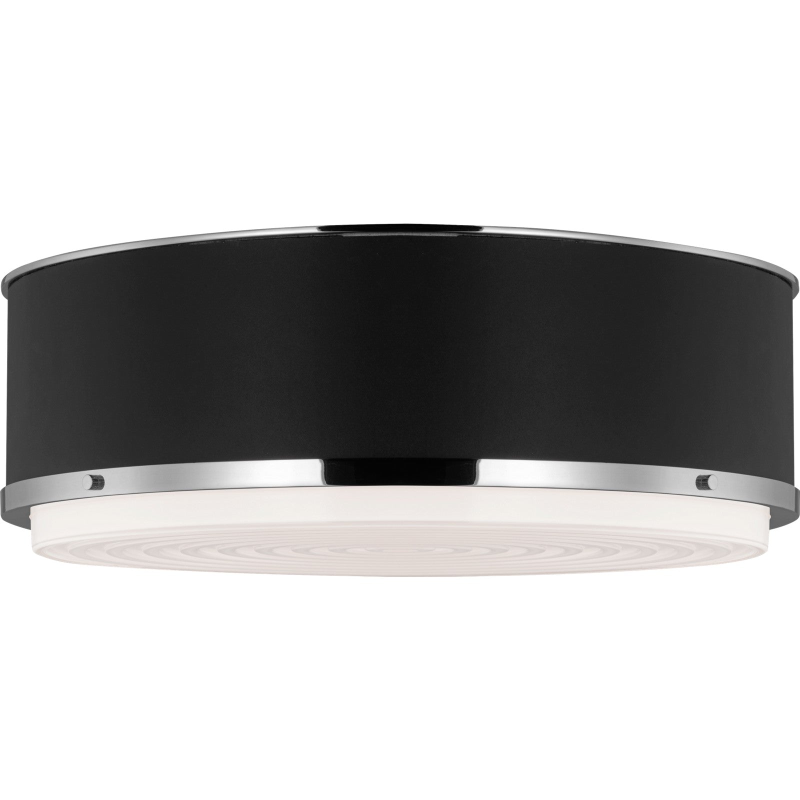 Marlowe Large Flush Mount Polished Nickel - Ralph Lauren Ceiling Lights