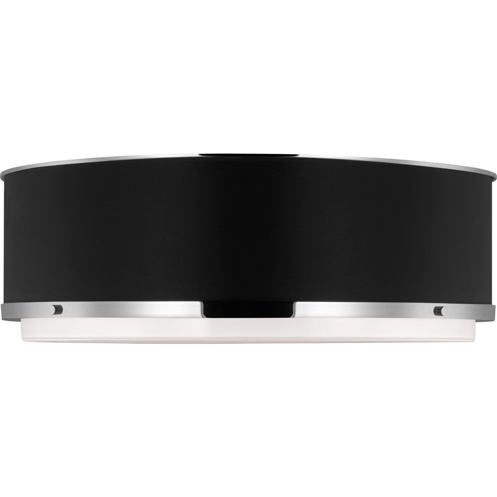 Marlowe Large Flush Mount Polished Nickel - Ralph Lauren Ceiling Lights