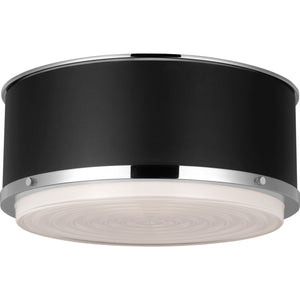 Marlowe Medium Flush Mount Polished Nickel - Ralph Lauren Ceiling Lights