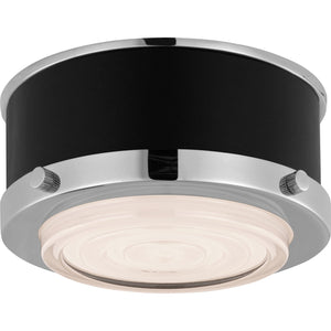 Marlowe Mini Flush Mount Polished Nickel Bulbs Inc - Ralph Lauren Ceiling Lights