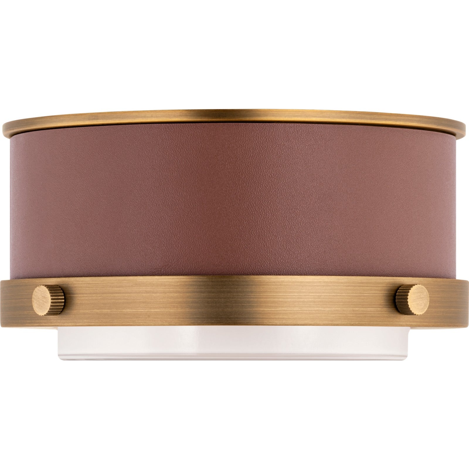 Marlowe Mini Flush Mount Polished Nickel Bulbs Inc - Ralph Lauren Ceiling Lights