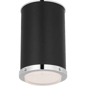 Marlowe Small Flush Mount Polished Nickel Bulbs Inc - Ralph Lauren Ceiling Lights