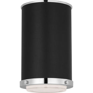 Marlowe Small Flush Mount Polished Nickel Bulbs Inc - Ralph Lauren Ceiling Lights