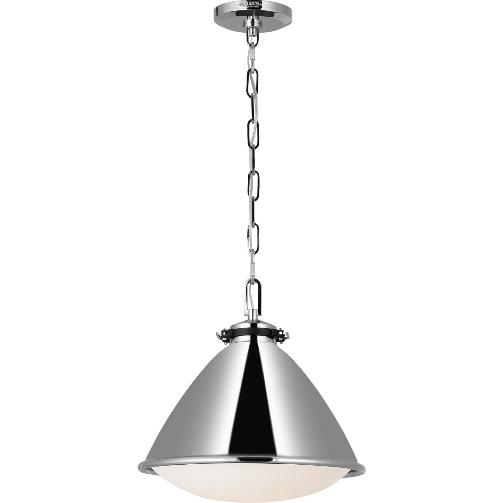 Hayward Medium Pendant Aged Iron - Ralph Lauren Ceiling Lights